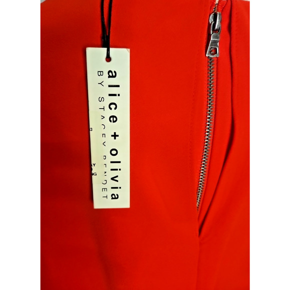 Red Black Holiday Party Mini Dress Christmas Size 2 - Picture 8 of 12